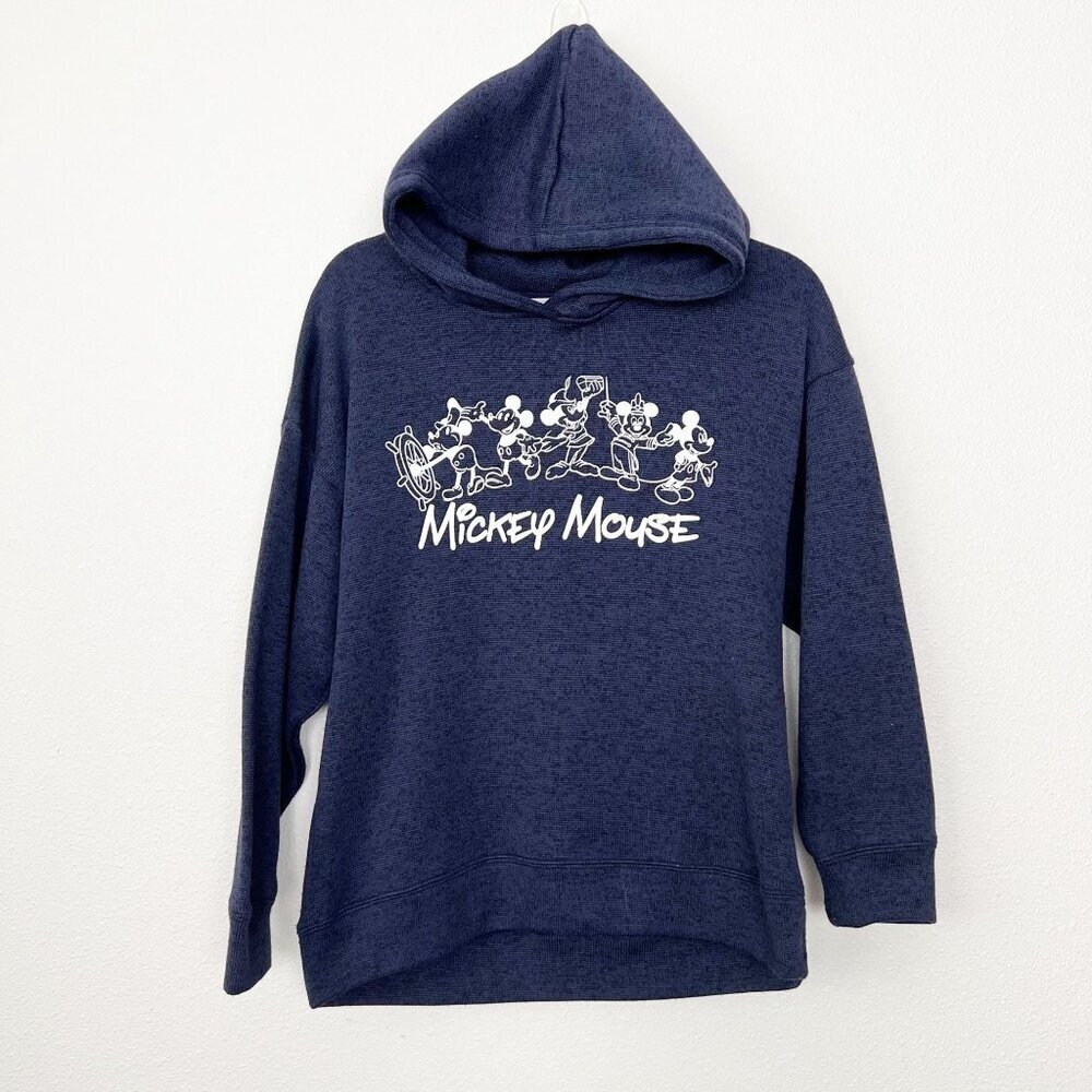 Disney Japan Mickey Mouse Womens Medium Pullover Hoodie Sweatshirt